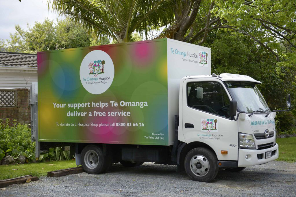 Hospice retail truck